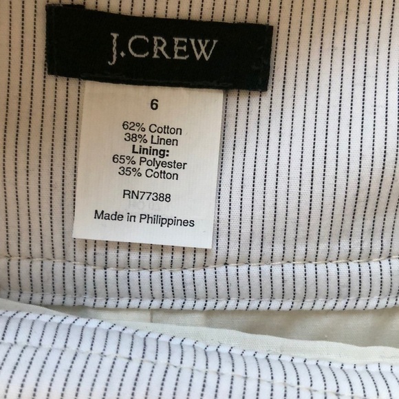 J.crew linen blend inverted front pleat skirt - Picture 5 of 5